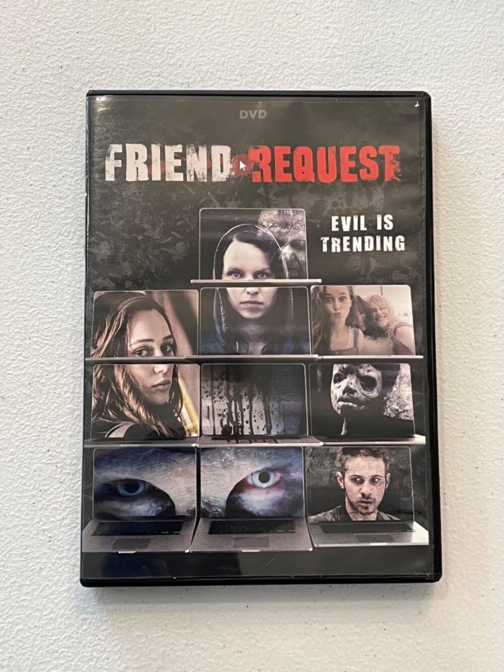 Friend Request 2017 DVD Horror Thriller Movie Pre-Owned